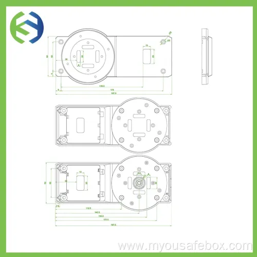 Fingerprint-Enabled Fireproof Safe with External Power Supply